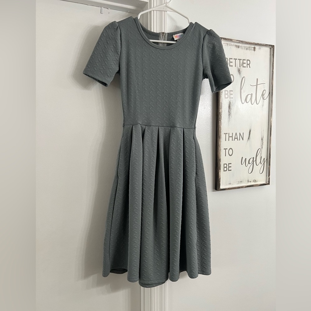 Gray dress